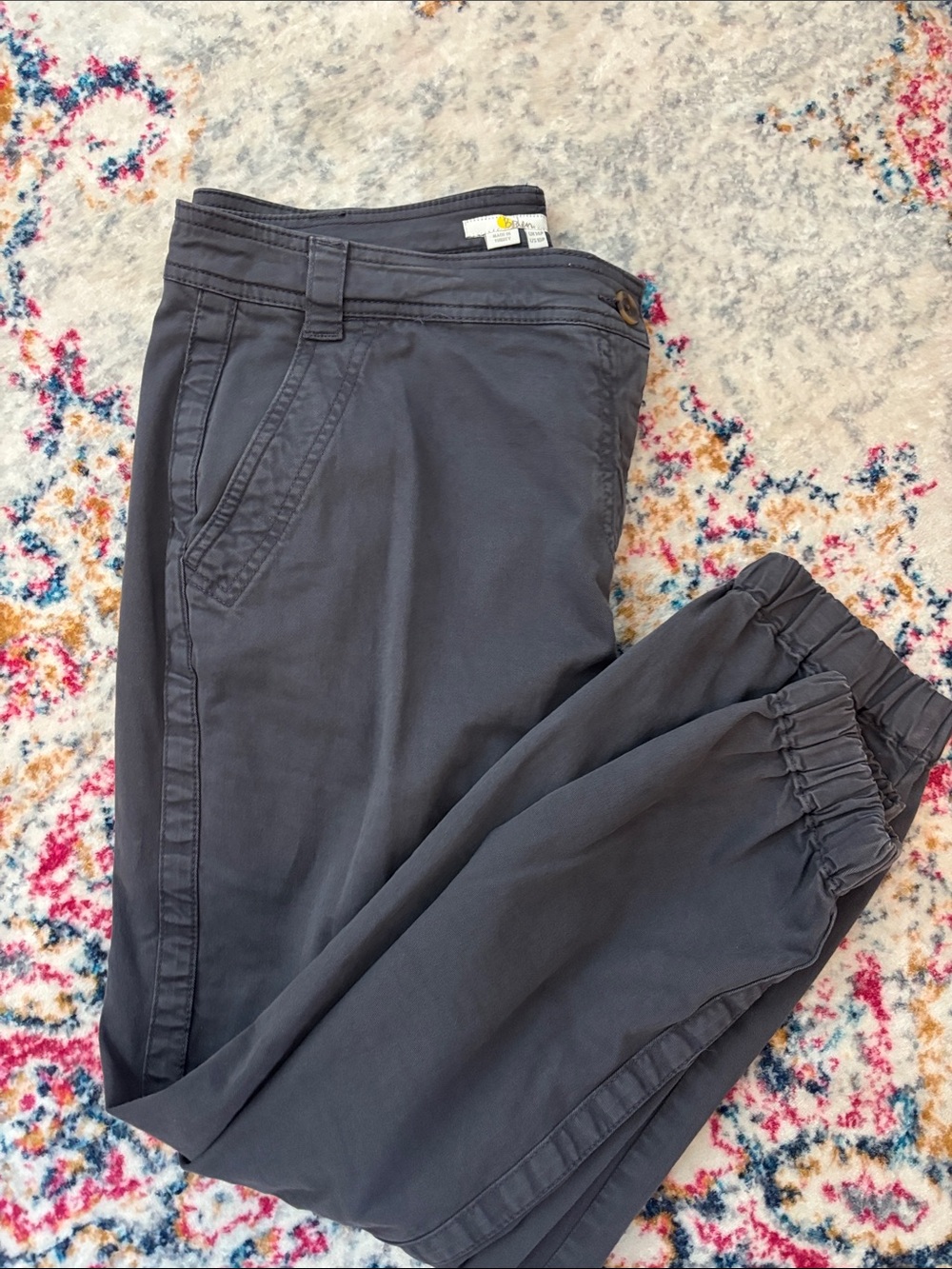 Boden Women's Boyfriend Jeans in Charcoal